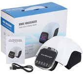 Rodillera vibratoria con compresa caliente a presión de aire, compresa caliente infrarroja, instrumento de fisioterapia, masajeador de piernas frío antiguo, masajeador de piernas