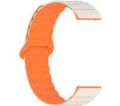 18mm/20mm/22mm Silicone Double-sided Magnetic Strap for Huawei GT5/5 Pro GT4 GT3 GT2, Quick-Release, Universal multiple models
