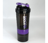3 Layers Shaker Protein Bottle Powder Shake Cup Large Capacity Water Bottle Mixing Cup Body Building Exercise Mixing Bottle