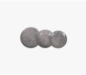 Amymark - Set de Vajilla La Mediterranea Arzua Monaco gris brillo (12 piezas)