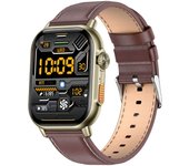Reloj inteligente popular con llamadas, podómetro, monitorización de la frecuencia cardíaca y la presión arterial, reloj multifunción para deportes al aire libre.