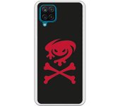 Funda original compatible con Samsung Galaxy A12 5G - Levante Escudo Huesos Rojo