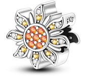 100% Authentic 925 Sterling Silver Summer Night Firefly Charms Beads Fit Original Pandora Bracelet DIY Jewelry Gifts For Women