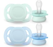 Philips Avent Chupete Silicona Ultra Start Niño Liso 0-2M 2 Unidades