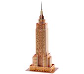 DAM. Puzle 3D de cartón del Empire State Building en Nueva York. 24 piezas. 11x8x26cm.