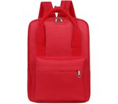 Mochipa University informal de moda para Viajes de Negocios, mochipa para portáthil de 14 pulgadas, mochila para hombre y Mujer (Roja)