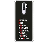 Funda compatible con Oppo A9 2020 - A5 2020 - Profesor Rojo Fondo Negro
