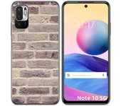 Tumundosmartphone Funda Gel Tpu para Xiaomi Redmi Note 10 5G / POCO M3 PRO 5G diseño Ladrillo 01 Dibujos