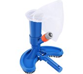 Aspirador de Piscina Portátil Aspiradora de Piso de Piscina Cepillo de Piscina con Bolsa de Malla Manual Accesorios de Limpieza de Piscinas para Piscinas Estanques y Fuentes