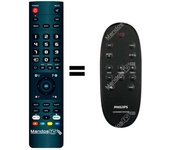 Mando a distancia programado para TV modelo HTL2100C 12 de PHILIPS