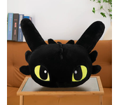 Light Fury Dragon Plush Pillow Toothless Figma Pillow Cartoon Action Dolls Bionicle Night Furia Sofa Cushion Home Decoration