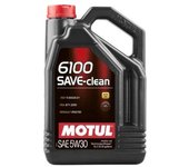 Aceite Motul 6100 Save-clean 5w30 C2 5l   Ce U