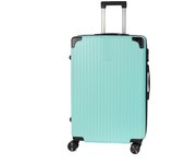 DAM Maleta mediana trolley rígida ultraligera, de ABS de alta resistencia con esquinas reforzadas. Cerradura numérica y 4 ruedas dobles extraíbles y giratorias 360°.   44x27x68Cm