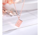 Love Letter Envelope Pendant Necklace Jewelry Confession Love You for Valentine Day Gift Love Letter Necklace Love You MotherDay