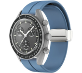 20mm 22mm Strap For Samsung Galaxy watch 6/4/5 pro/classic/gear s3/active 2 Sport Silicone Magnetic Buckle Huawei GT 2 2e 3 band