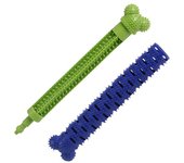 Dog Tooth Grinding Stick Food Grade Cleaning Massager Rubber Tooth Brush Chewing Toy Teeth Cleaning Pet with Slight Bite Force