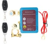 Remote Battery Disconnect Switch 12V 240A Kill Switch Automatic Power Shut Off Switch Remote Control Switch For Auto