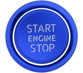 Aluminum Alloy Car Engine Start Stop Ignition Button Ring Cover Sticker for Peugeot 5008 3008 408 508 2008 308 4008 Accessories