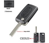 YIQIXIN Remote Car Key Shell Cover For Peugeot 207 307 308 407 607 807 For Citroen C2 C3 C4 C5 C6 HU83/VA2 Blade CE0523 CE0536
