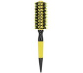 6 Sizes Aluminum Tube Bristle Nylon Needle Hair Curling Comb Cross-Border Round Point Tail Roller Styling Comb Hairdresser Tools