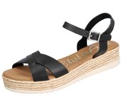 Sandalias Oh! My Sandals Md5693 para mujer en color negro