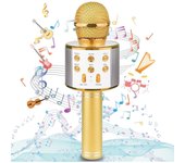Micrófono de karaoke para niñas: 2025 juguetes para niñas de 3, 4, 5, 6, 7, 8, 9 y 10 años. Ideas para regalos de cumpleaños y Navidad.