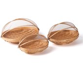 Panera de bambú ovalada - Dale un toque rústico y autenticidad a tu cocina - Diseño artesanal