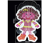 Fuse Pixel Art Puzzle Pegboards Patterns Templates Ironing Paper White Plastic Tweezers for 5mm Hama Beads 3D Toys Children Gift