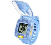 Reloj digital de Bluey. 4 actividades y 3 niveles de juego. Diferentes esferas del reloj. 15x5,8x21,6 cm (Vtech 80-554522)