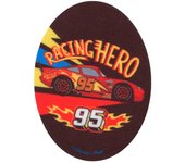 Parches Ropa Disney – Pixar – Vehículos – Transportes – Racers – Carreras – Parche Impreso Ropa – (licencia oficial) – Cars Kachow – Coches – Rayo McQueen – 11,0 x 8,0 cm. - Moda The Happy Patch