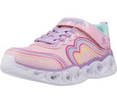 Zapatillas Niña Marca Skechers Modelo Heart Lights - Retro