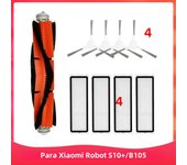 Fit For Xiaomi Robot Vacuum S10+ / S10 Plus / B105 Roller Side Brush Hepa Filter Mop Rag Cloths Robot Vacuums Parts Accessory