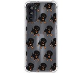 Funda Silicona Antigolpes para Motorola Moto G52 4G diseño Perros 10 Dibujos