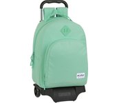 MOCHILA 305+CARRO 905 BLACKFIT8 TURQUESA