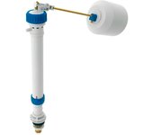Grifo flotador para cisterna wc alimentación inferior con boya de espuma Idrospania mod. Ana. Entrada vertical universal