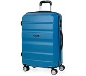 Itaca - Maletas De Viaje Medianas - Maleta Mediana 4 Ruedas - Maletas Medianas De Material ABS. Maletas Viaje Ligeras - Maleta De Viaje 20Kg,65Cm Maleta Viaje Rígida Candado De Combinacion T71660