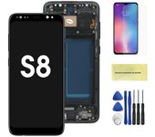 TFT S8 Plus G955F Display Screen Replacement for Samsung Galaxy S8 G950F Lcd Display Digital Touch Screen with Frame Assembly