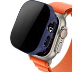 Tempered Glass+Privacy case for Apple Watch ultra 2 49mm 44mm 40mm 45mm Anti-Spy Screen Protector Cover iWatch series SE 6 8 7 9