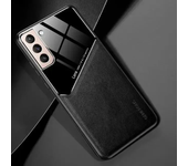 Luxury Leather Camera Protect Case for Samsung Galaxy S24 S23 S22 20 21 FE Note 20 Ultra S10 Plus M55 M35 F15 Car Magnetic Cover