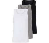 BOSS Camiseta de tirantes para hombre, paquete de 3 - 3P Classic, chaleco, sin mangas, cuello redondo, algodón TankTop 3P Classic