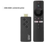 G96 Tv stick Streaming Media  Android 13.0 ATV UI BT Voice Remote Portable  Q2 TV BOX Allwinner H313 4k  Global Version 2GB 16GB