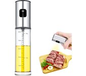 Pulverizador de aceite para cocinar, pulverizador de aceite de oliva de 100 ml, pulverizador de aceite para freidora de aire, ensalada, barbacoa, asado
