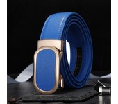 3.5CM multicolor Men Belts Automatic Buckle Belt Genune Leather High Quality Belts For Men Leather Strap Casual Buises for Jeans