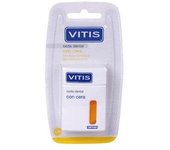 Dentaid Hilo Dental VITIS 50M con Cera para Eliminación de Placa Bacteriana - Pack de 1