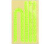 Reflective Sticker For Xiaomi Mijia M365 1S Pro Electric Scooter Front Rear Wheel Tyre Cover Protective Shell Parts