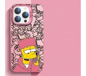 Cartoon Homer Simpson Case for Apple iPhone 15 Plus X 12 Pro 11Pro Max XR 13 XS Max 14 Pro 13 Pro 12 TPU Soft Cover