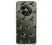 Tumundosmartphone Funda Silicona Antigolpes para Realme 12 5G / 12x 5G diseño Perros 09 Dibujos