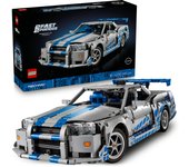 LEGO® Technic Coche Nissan Skyline GT-R (R34) de 2 Fast 2 Furious Kit de Maqueta de Coche, Set de Construcción de Vehículo, Regalo Creativo Para Fans Adultos 42210