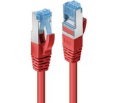 Lindy 1.5M CAT.6A S/FTP LSZH CABLE, RED