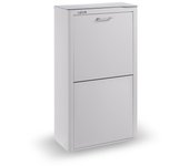 DON HIERRO - Cubo de basura y reciclaje lacado, 4 cubos gran capacidad, CUBEK-